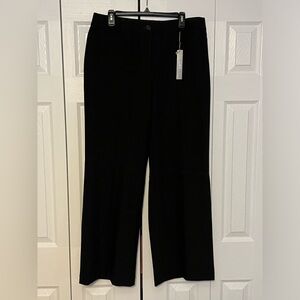 NWT 🏷️ LOFT Curvy Trouser Pant - Black (12)